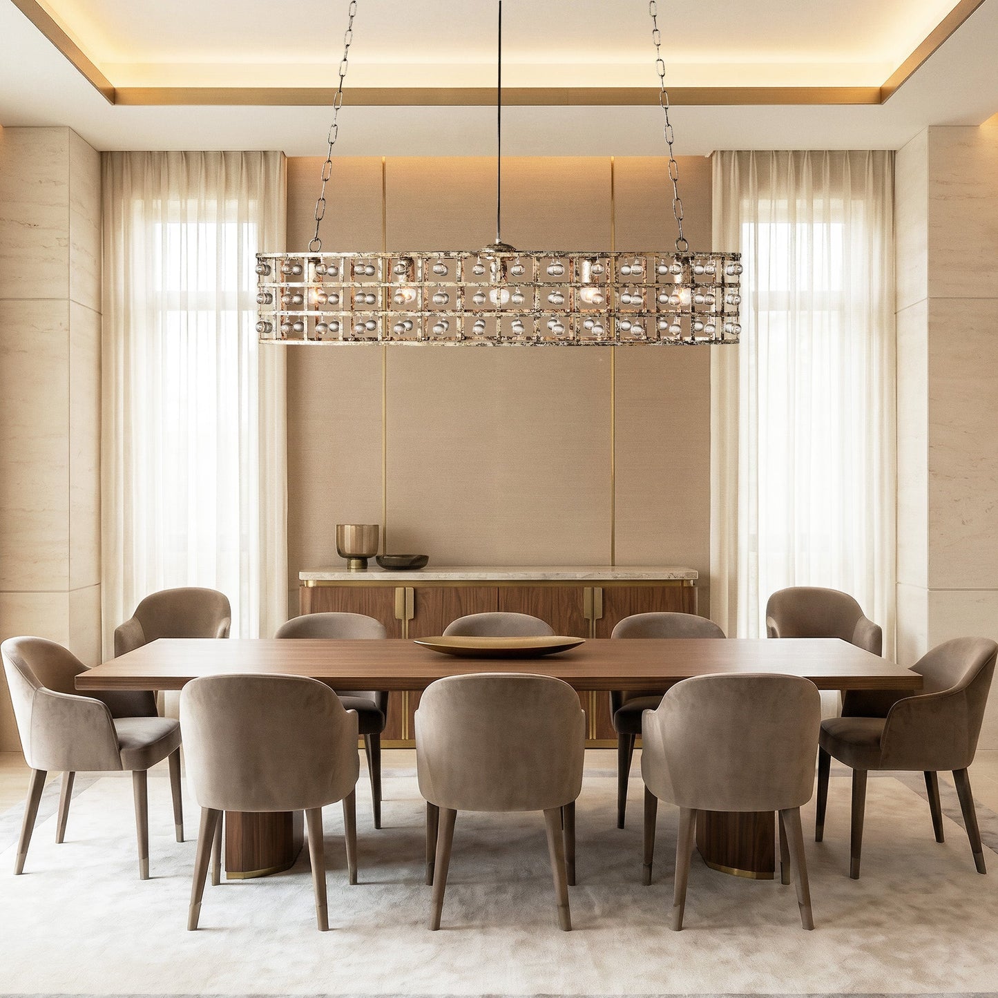 Aubrey 5-Light Oval Chandelier