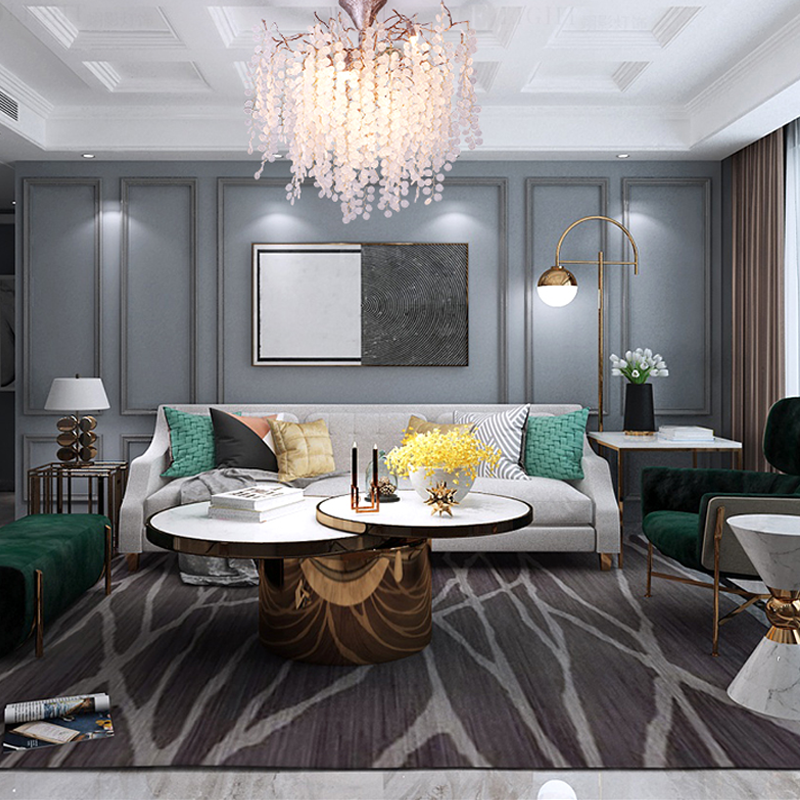 Ellie Modern Crystal Branch Chandelier