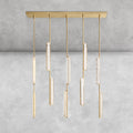 Milano Crystal Linear Chandelier 54‘’