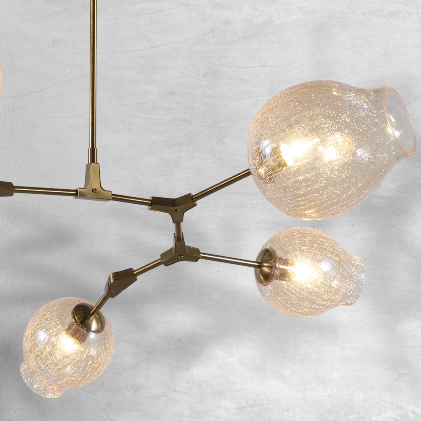 Covington Drop Globe Branching Bubble Chandelier 30''