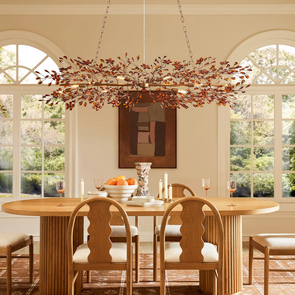 Fiore Linear Chandelier 43"51"68"
