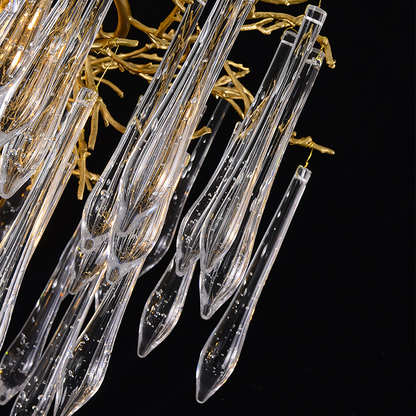 Agnes Round Branch Crystal Chandelier