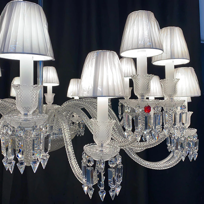 Lliana Classic Oval K9 Crystal Chandelier 16 Lights