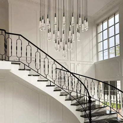 Soltaire Round Chandelier 17" 24" 36" 48"58"