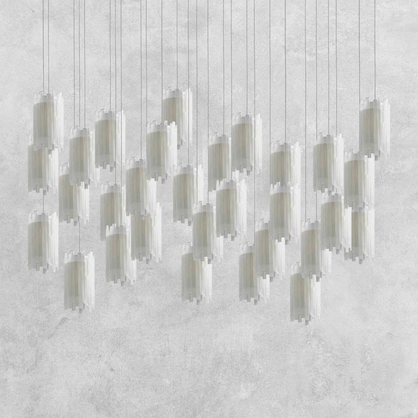 Gianna Rectangular Chandelier 15/30 Light