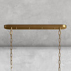 Ghiaccio Oval Chandelier
