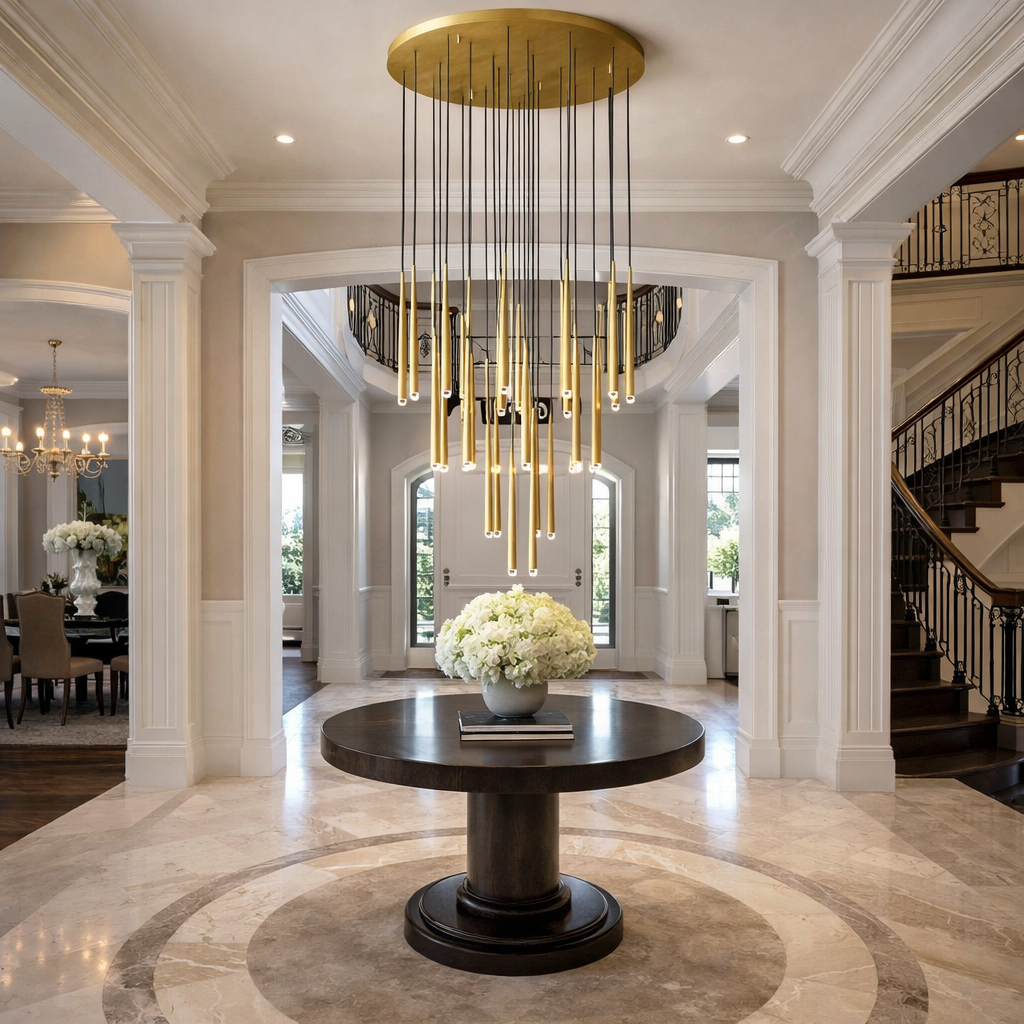 Aquitainede Round Chandelier