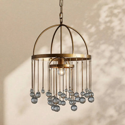 Aubrey Modern Crystal Ball Pendant Light