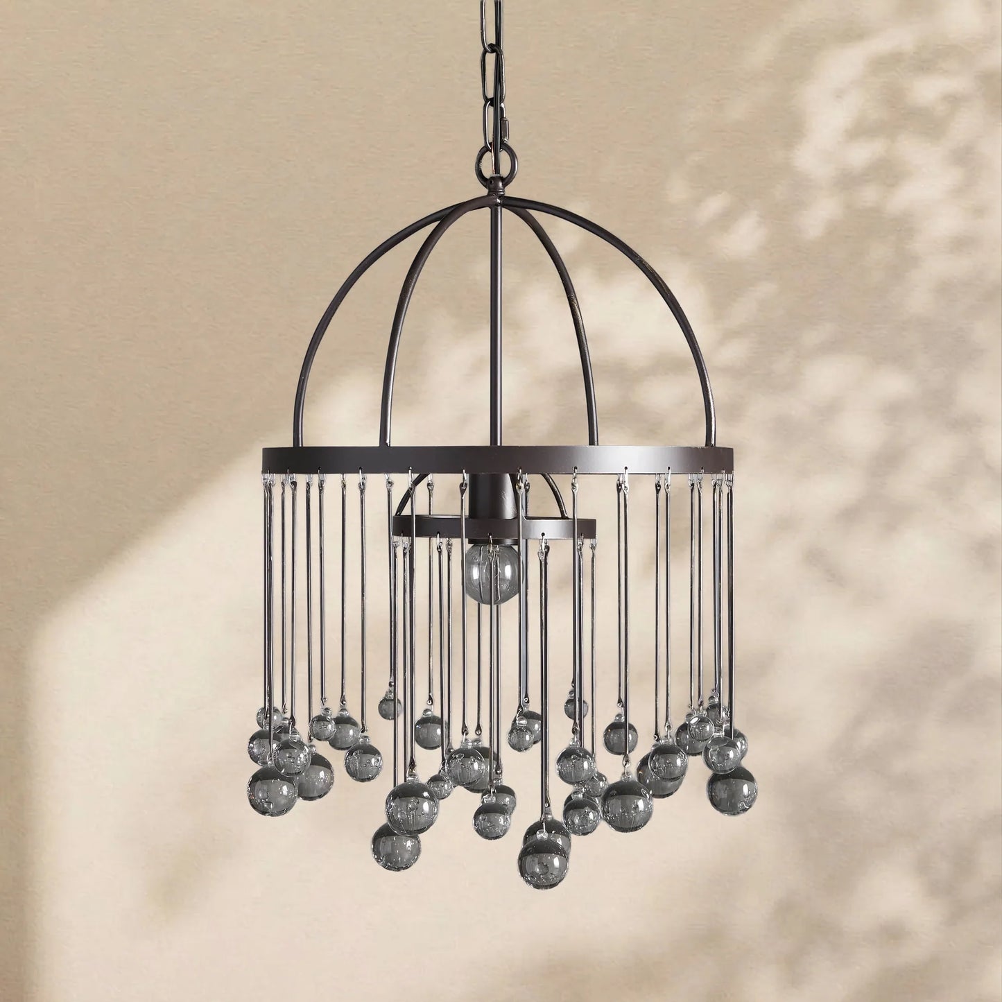 Aubrey Modern Crystal Ball Pendant Light