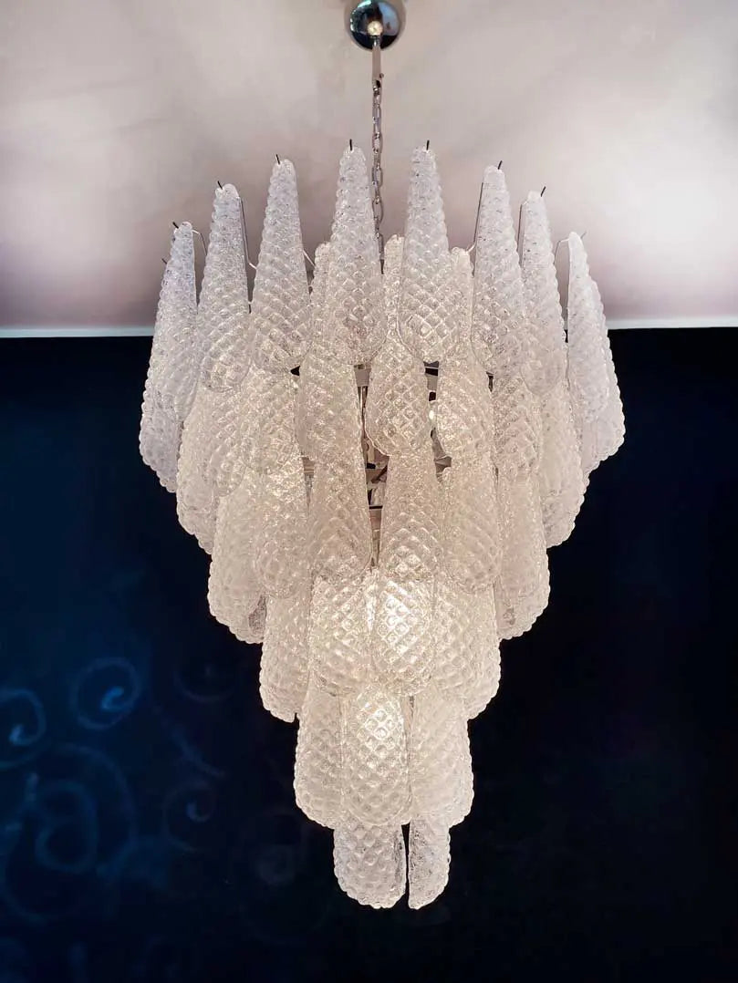 Murano Chandelier – Transparent