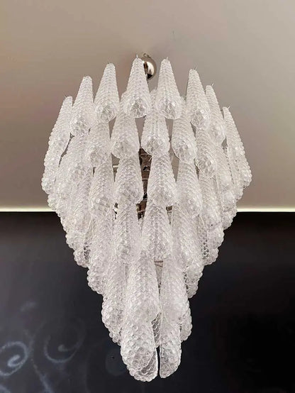 Murano Chandelier – Transparent