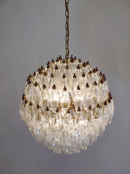 Murano Chandelier – Transparent