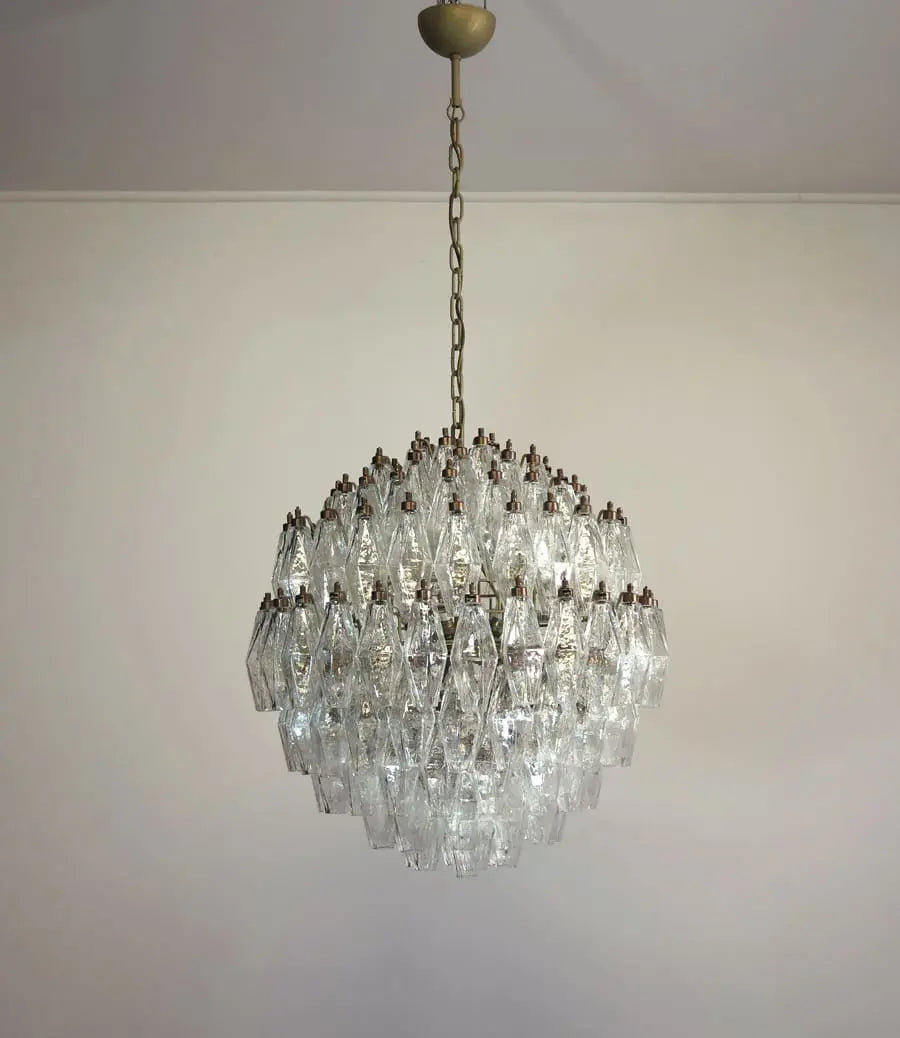 Murano Chandelier – Transparent