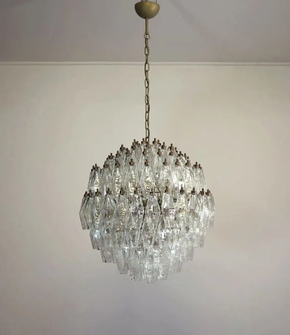 Murano Chandelier – Transparent