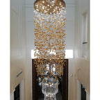 Rainfall Glass Gem Stone Chandelier