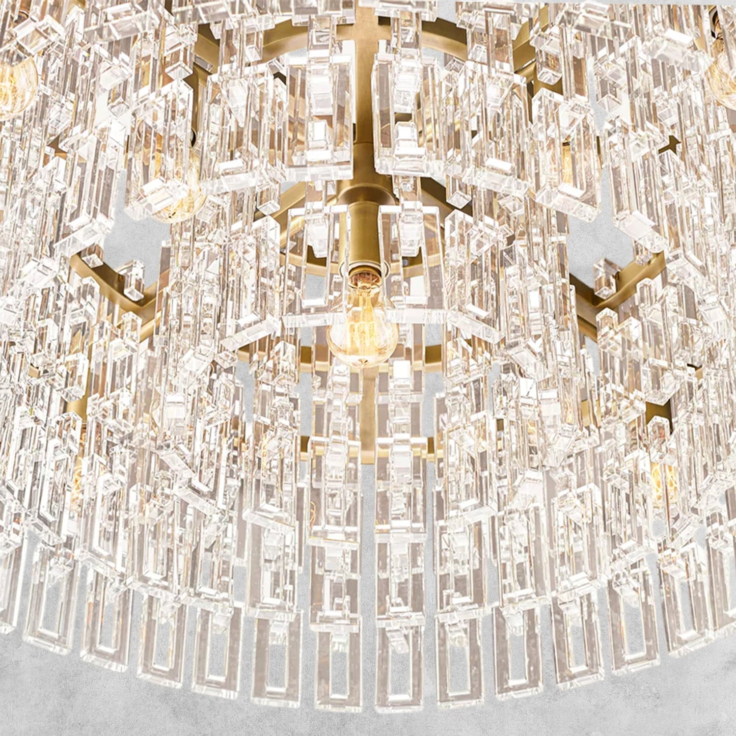 Aurelia K9 Crystal Round Chandelier for Living Room