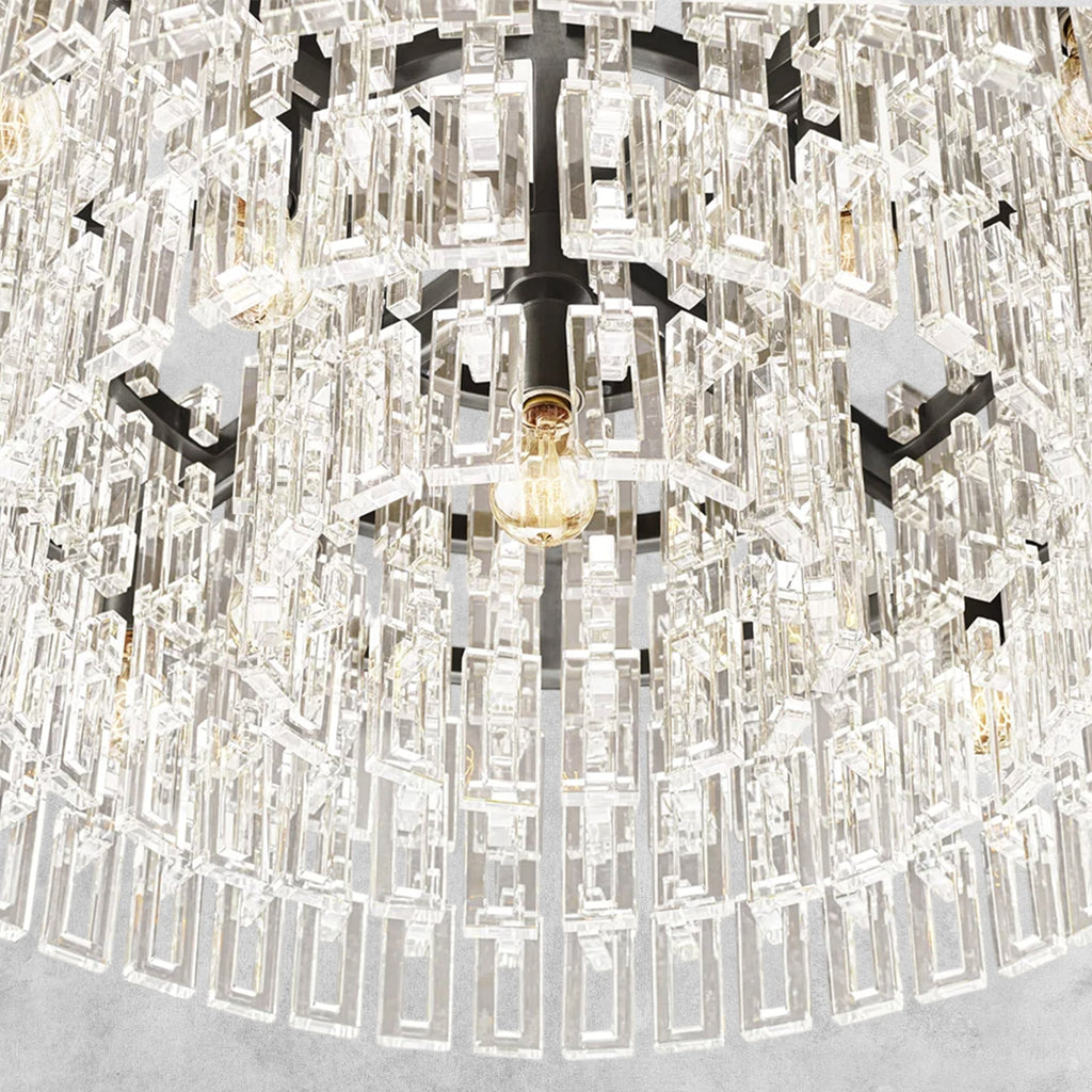 Aurelia K9 Crystal Round Chandelier for Living Room
