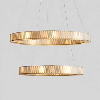 Jeunet 2-Tier Round Chandelie
