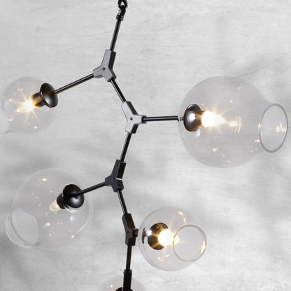 Covington Drop Globe Branching Bubble Chandelier 38''