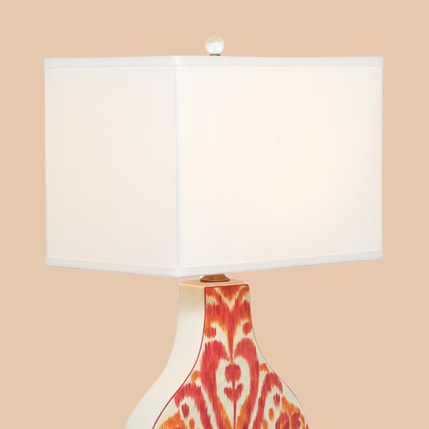 Patterned Ceramic Table Lamp