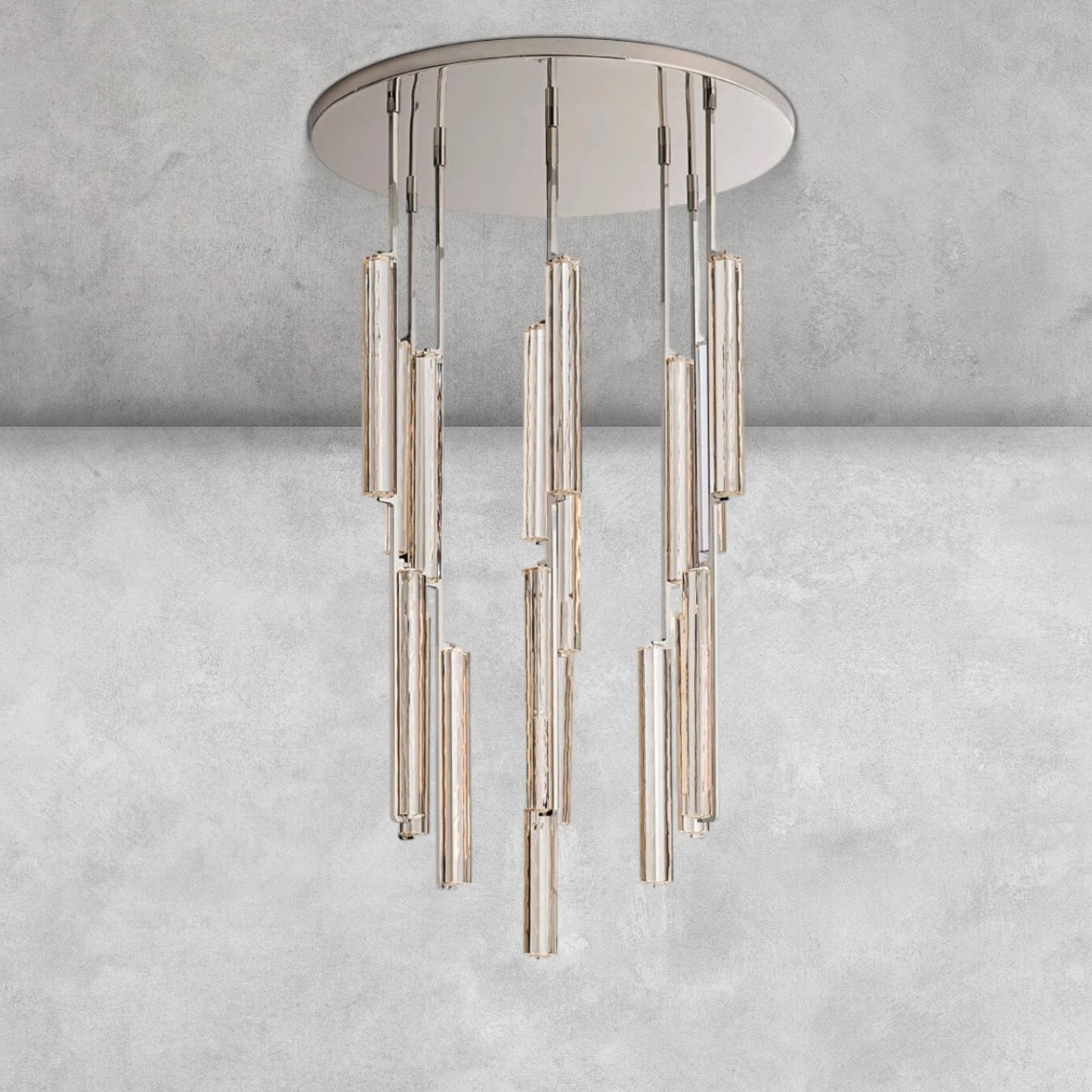 Milano Crystal Round Chandelier 24‘’ 40‘’ 56‘’