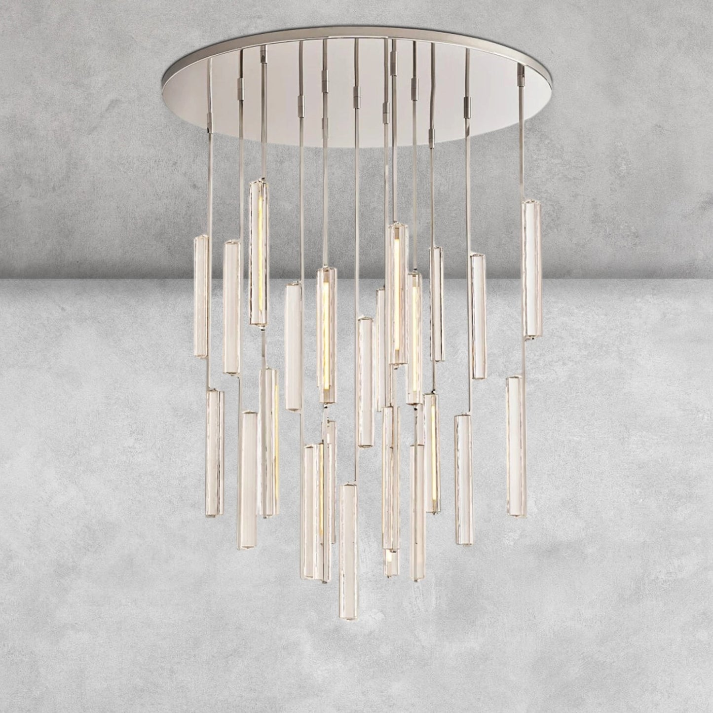 Milano Crystal Round Chandelier 24‘’ 40‘’ 56‘’