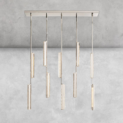 Milano Crystal Linear Chandelier 54‘’