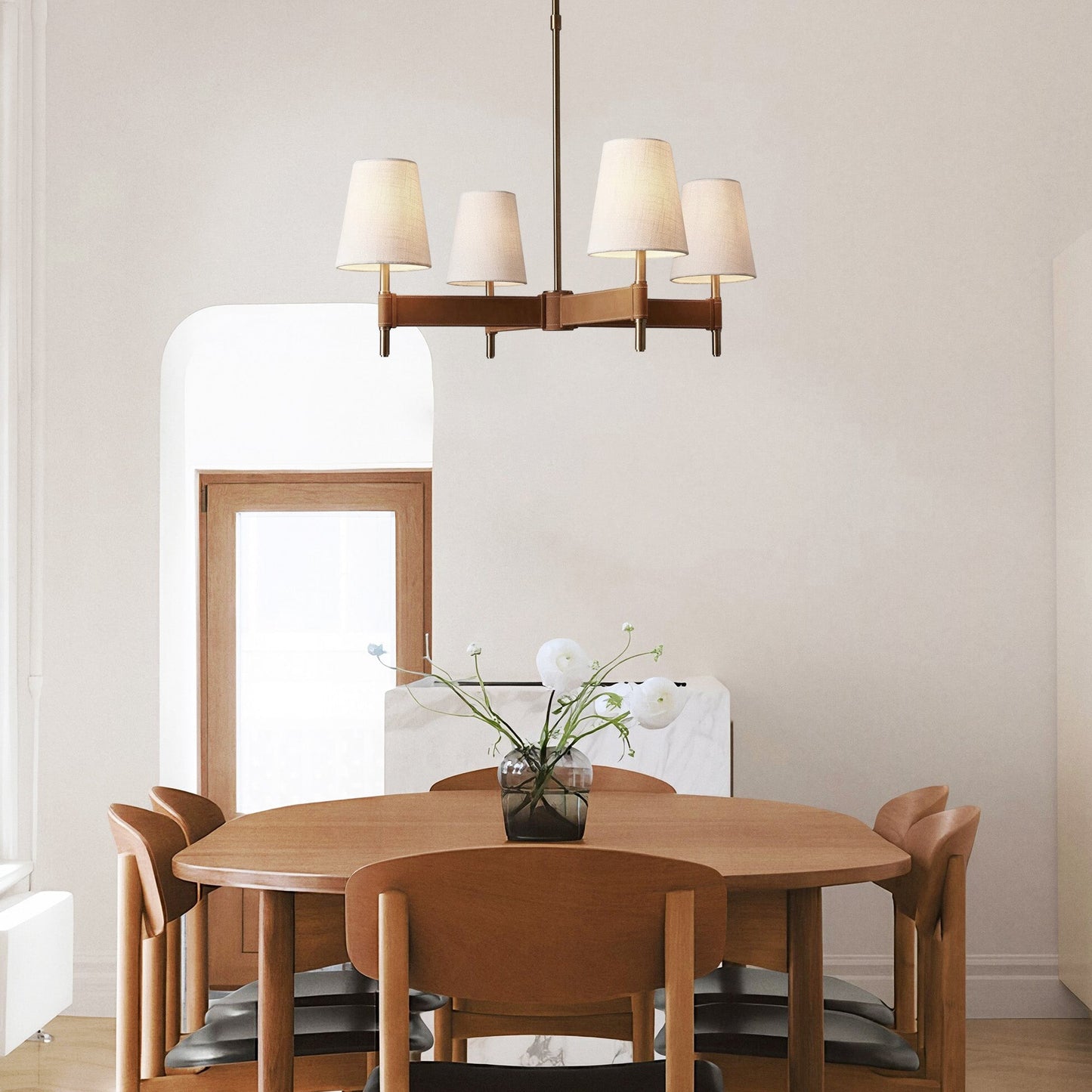 Hastings 4-Light Cross Chandelier