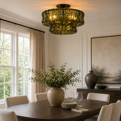 Ghiaccio Flush Mount Lighting