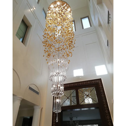 Rainfall Glass Gem Stone Chandelier