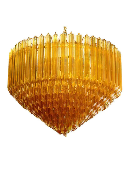 Murano Glass Chandelier – Amber