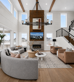 Demored Round Chandelier
