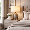 Sarezzoe Crystal Tapered Table Lamp