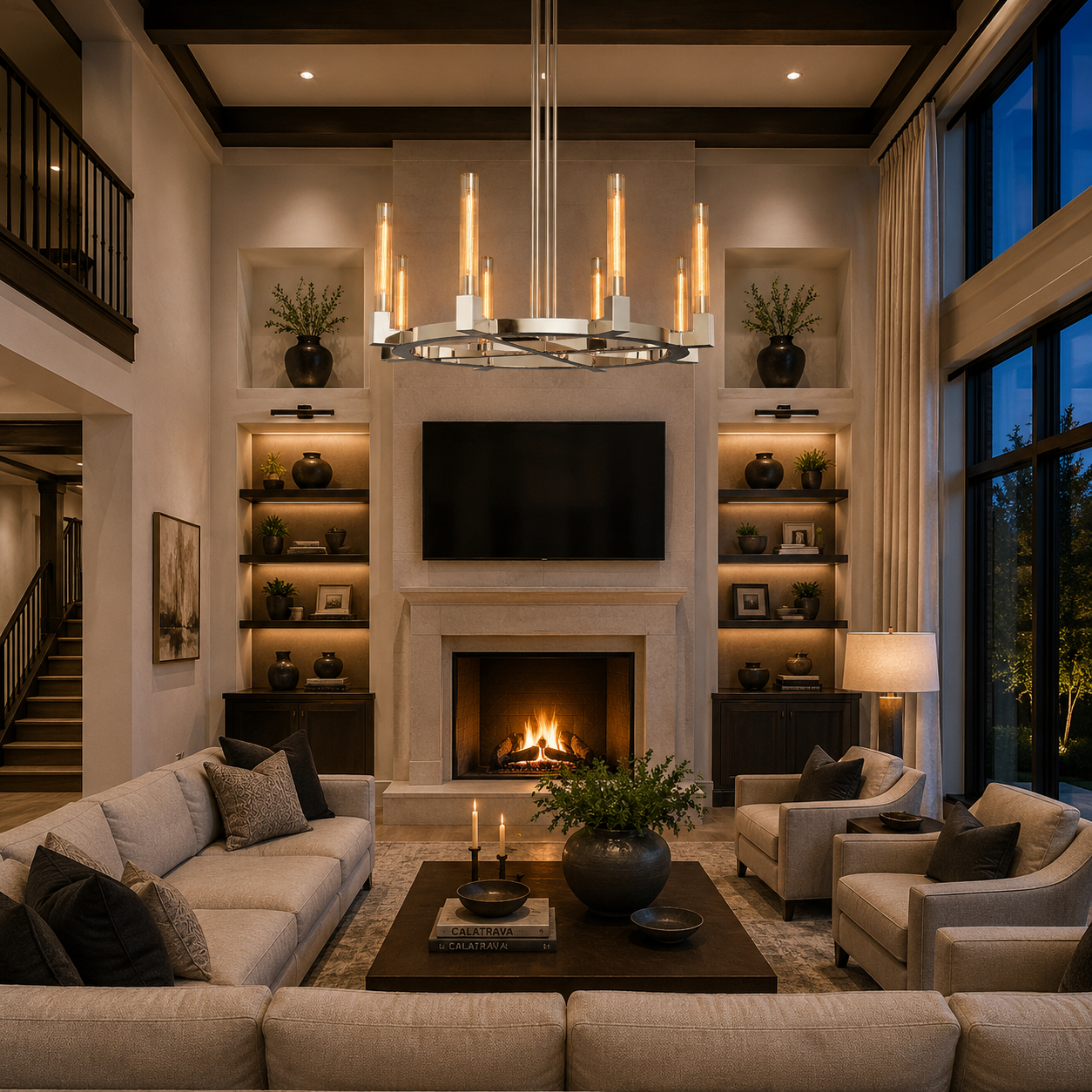 Caddula Round Chandelier