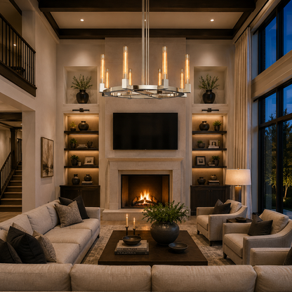 Caddula Round Chandelier