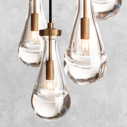 Raindrop Round Chandelier