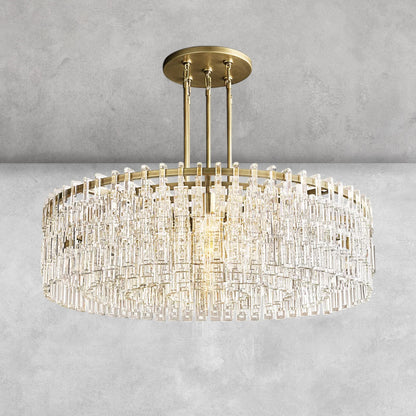 Aurelia K9 Crystal Round Chandelier for Living Room