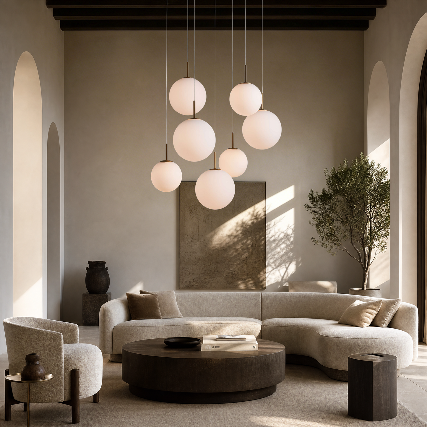 Casen Round Chandelier 20''28''34''43''