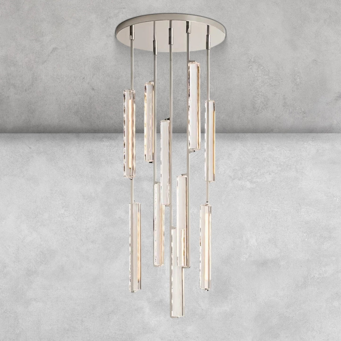 Milano Crystal Round Chandelier 24‘’ 40‘’ 56‘’
