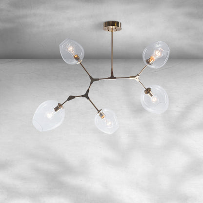 Covington Drop Globe Branching Bubble Chandelier 30''