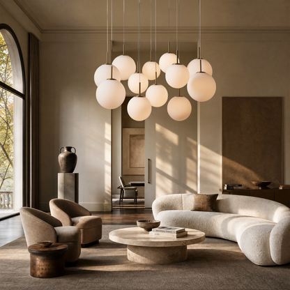 Casen Round Chandelier 20''28''34''43''