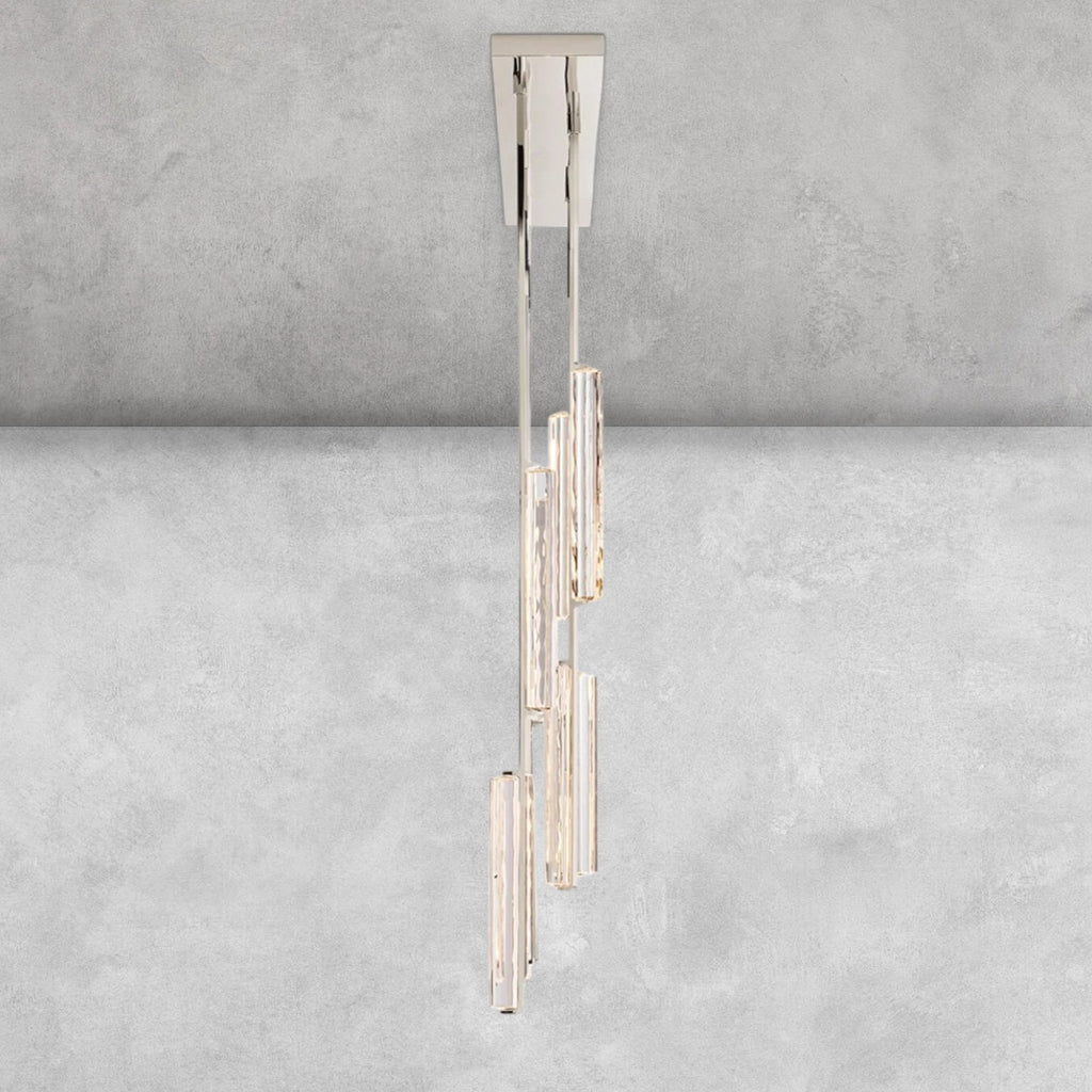 Milano Crystal Linear Chandelier 54‘’