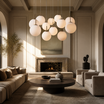 Casen Round Chandelier 20''28''34''43''
