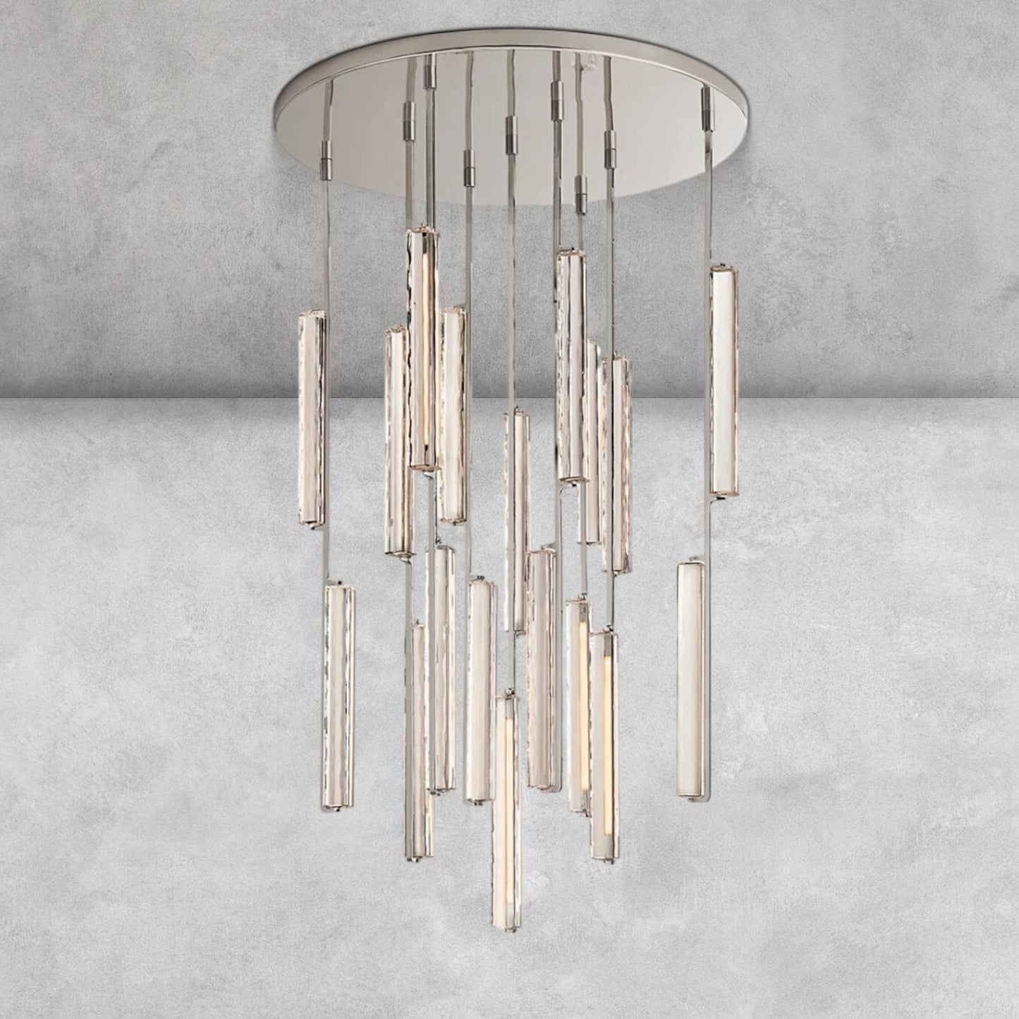 Milano Crystal Round Chandelier 24‘’ 40‘’ 56‘’