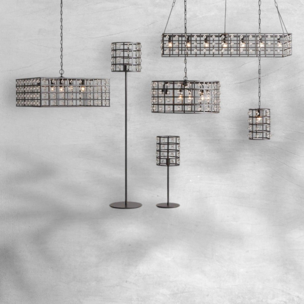 Aubrey Round Chandelier 6/8/12 Light