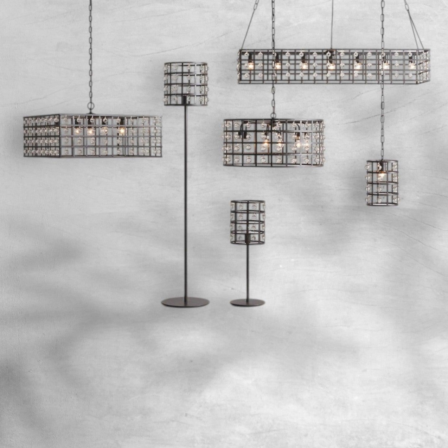 Aubrey Round Chandelier 6/8/12 Light