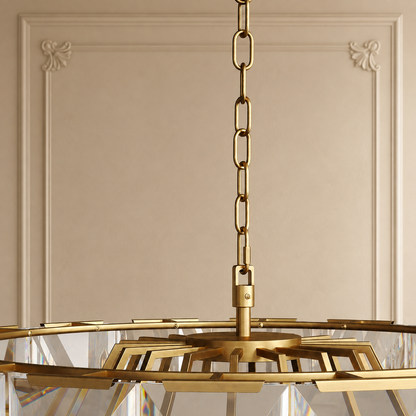 Hadilor Crystal Round Chandelier