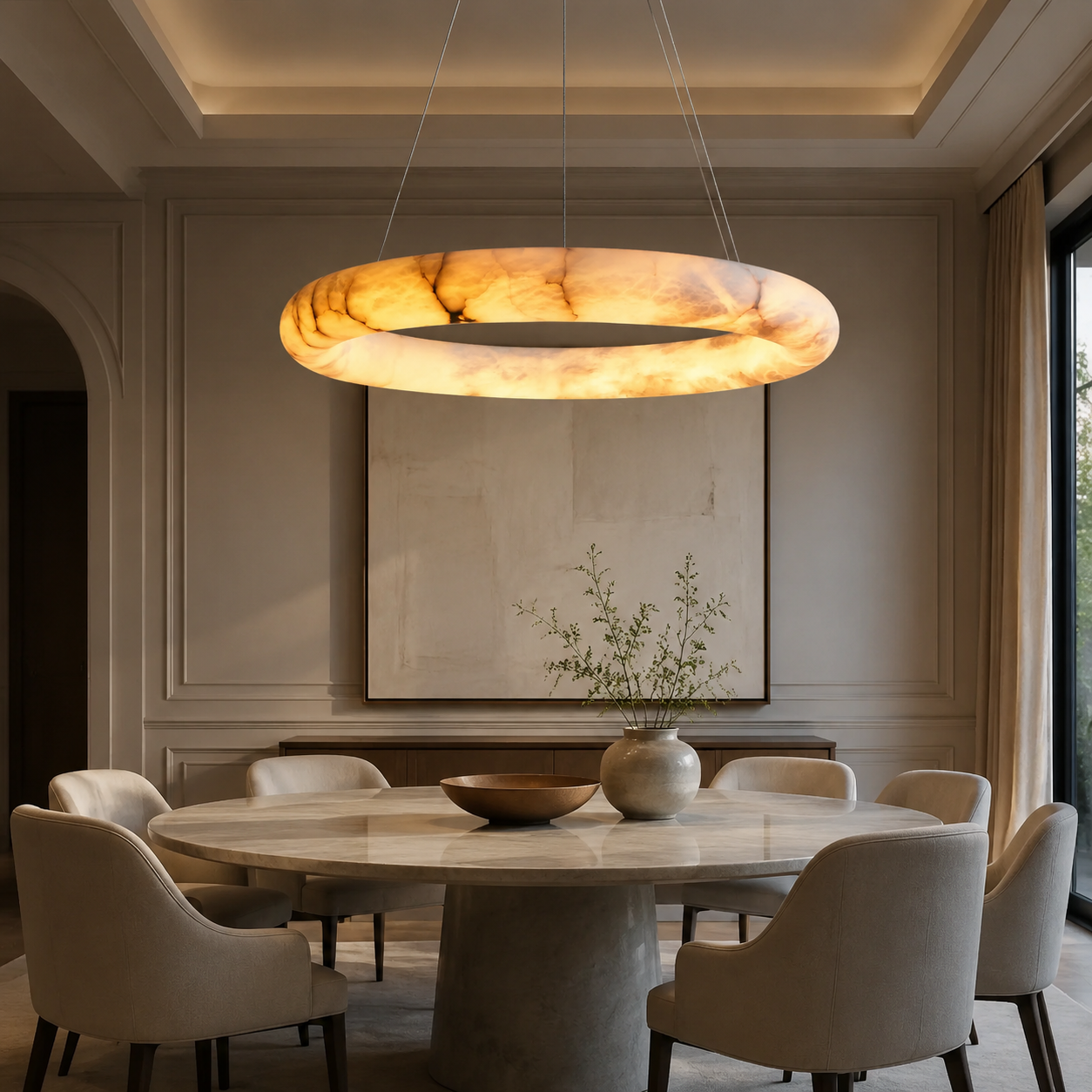 Halima Halo Chandelier