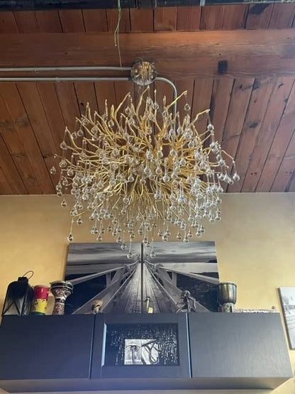 Stunning Tree Branch Crystal Chandelier