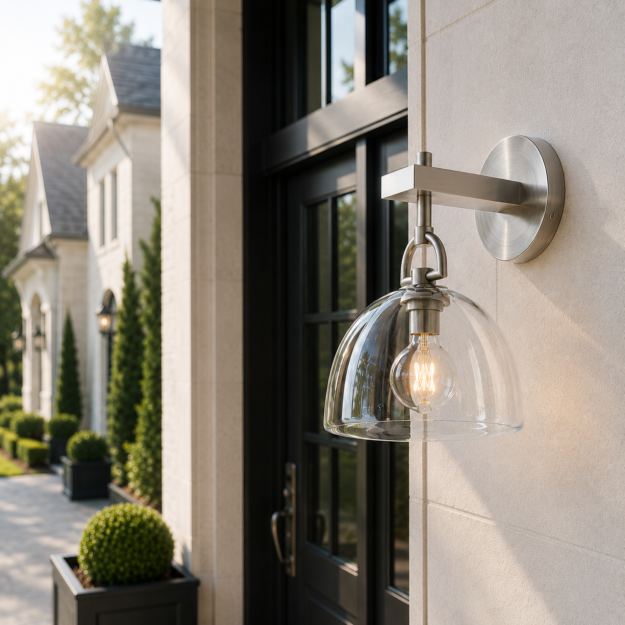 Borusto Dome Sconce